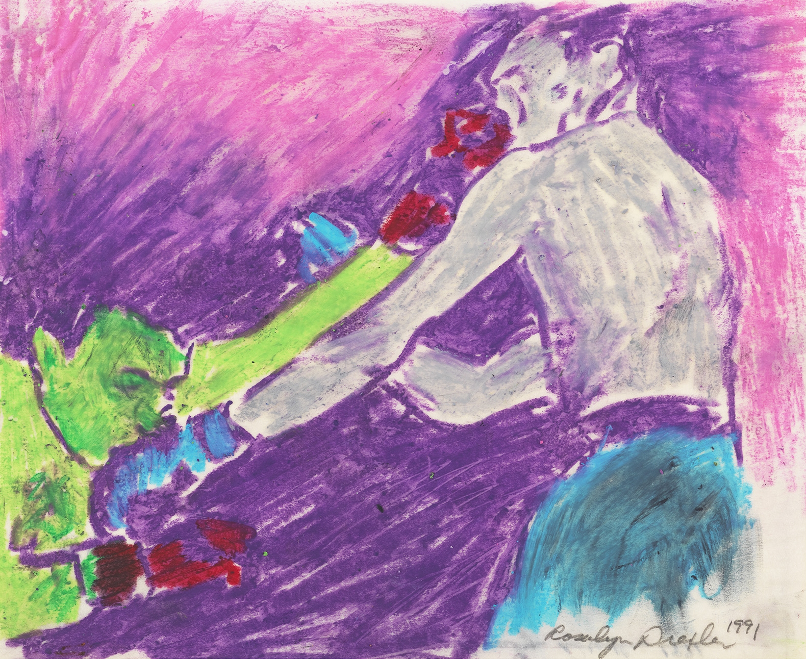 Going Down, 1991

Pastel and graphite on paper

7 3/4 x 9 1/4 inches